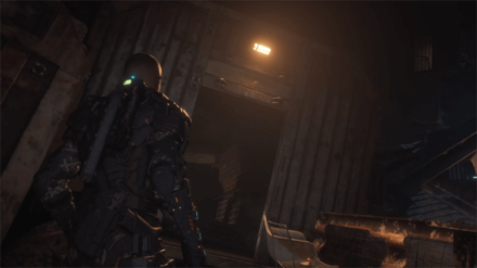 The Callisto Protocol - Building Leading to Miner Log 2