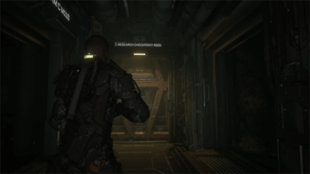 The Callisto Protocol - Research Checkpoint R001 Door