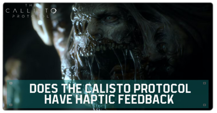 The Callisto Protocol Haptic Feedback Banner