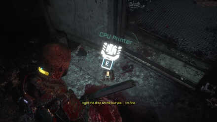 The Callisto Protocol - CPU Printer Drop