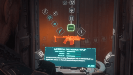 Purchase the Assault Rifle