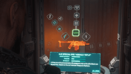 Callisto Protocol - Assault Rifle Upgrade Tree