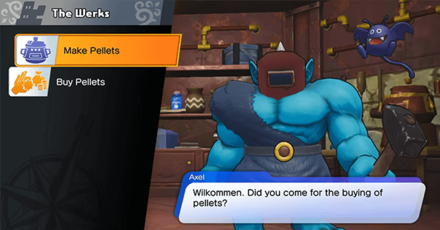 DQ Treasures - Create Pellets in The Werks