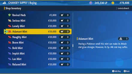 Pokemon Scarlet and Violet - Use Nature Mints to Change Its Nature