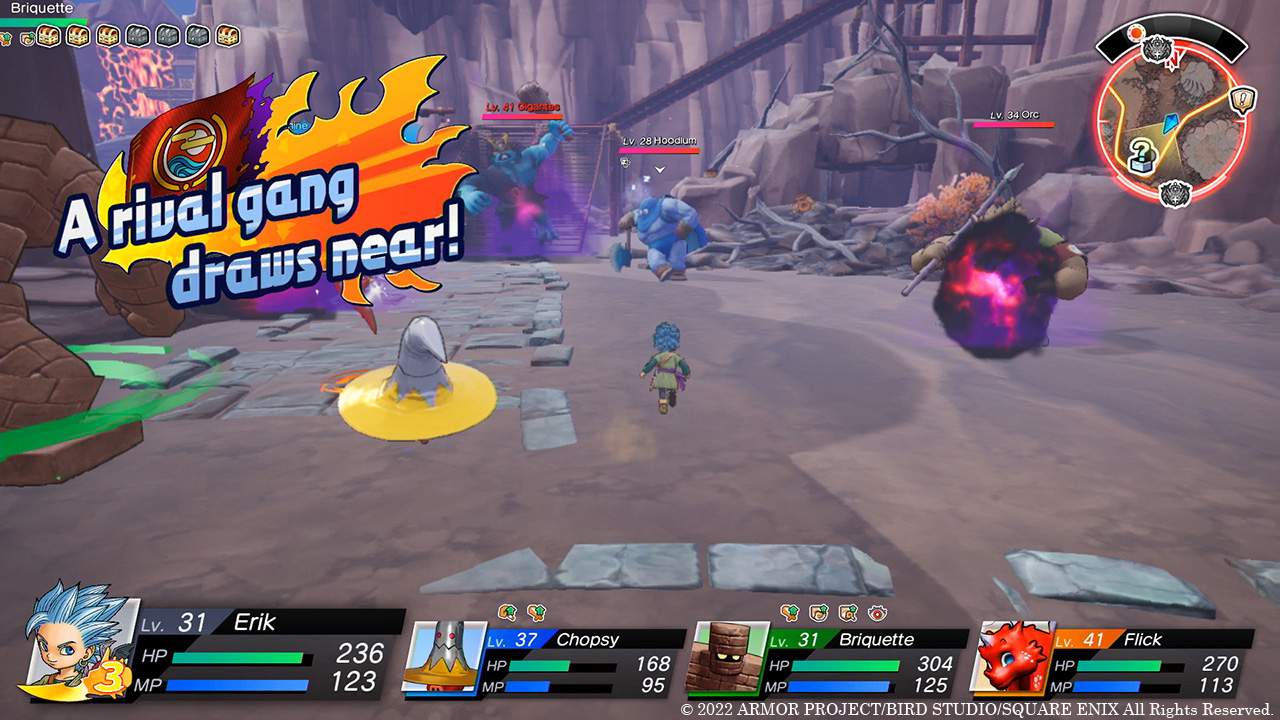 DQ Treasures - rival gang appears