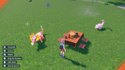 Pokemon Scarlet and Violet SV Skeledirge and Slowpoke Picnic.png