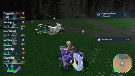 Pokemon Scarlet and Violet - Clearing Enemies from Hidden Cave