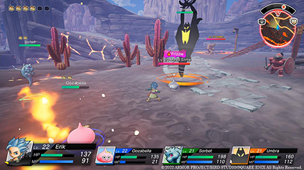 Dragon Quest Treasures - Metallic Monsters Combat