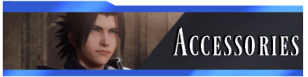 FFVII Crisis Core Reunion - Accessories Partial Banner