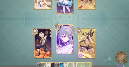 Genshin - Genius Invokation Focuses on 3 Characters