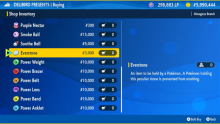 Pokemon Scarlet and Violet (SV) - Everstone