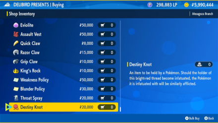 Pokemon Scarlet and Violet (SV) - Destiny Knot