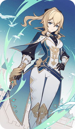 Genshin - Jean Card