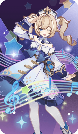 Genshin - Barbara Card