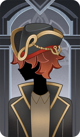 Genshin - Wine-Stained Tricorne Card