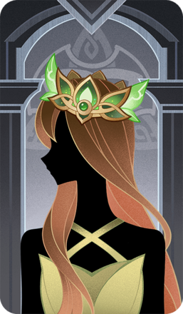 Genshin - Laurel Coronet Card