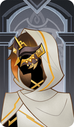 Genshin - Mask of Solitude Basalt Card