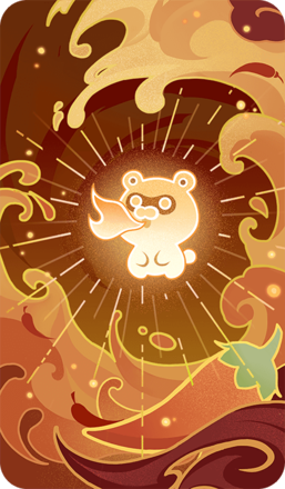 Genshin - Crossfire Card