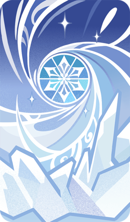 Genshin - Elemental Resonance: Shattering Ice Card
