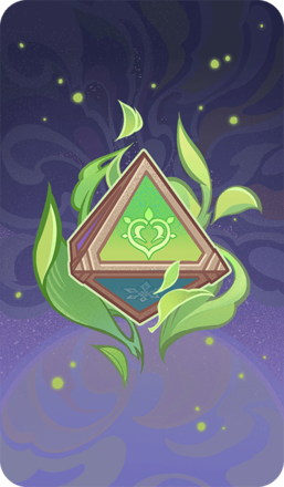 Genshin - Elemental Resonance: Woven Weeds Card