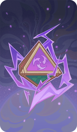 Genshin - Elemental Resonance: Woven Thunder Card