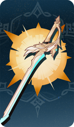 Genshin - Aquila Favonia Card