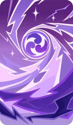 Genshin - Elemental Resonance: High Voltage Card