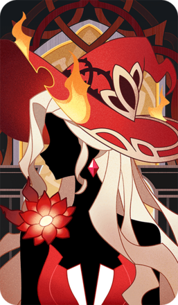 Genshin - Crimson Witch of Flames Card