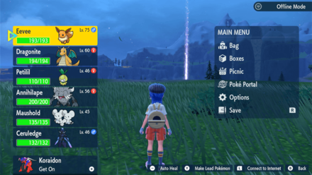 Pokemon Scarlet and Violet (SV) - Including Pokemon in Party