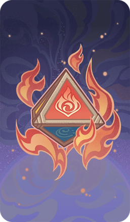 Genshin - Elemental Resonance: Woven Flames Card