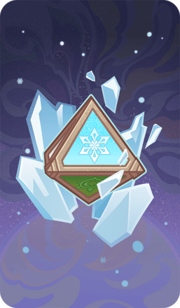 Genshin - Elemental Resonance: Woven Ice Card