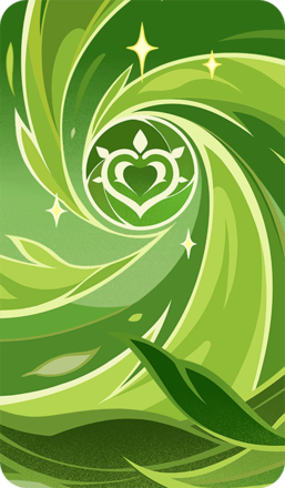Genshin - Elemental Resonance: Sprawling Greenery Card