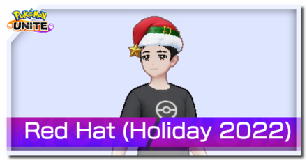 Pokemon UNITE - Red Hat (Holiday 2022) Banner