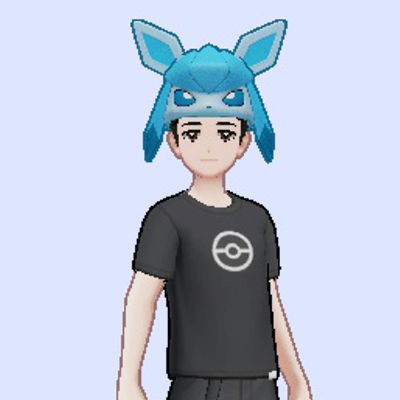 Pokemon Face Hat (Glaceon) Preview