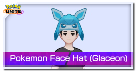 Pokemon UNITE - Pokemon Face Hat (Glaceon) Banner