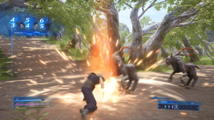 FFVII Crisis Core Reunion Battle Screenshot 1