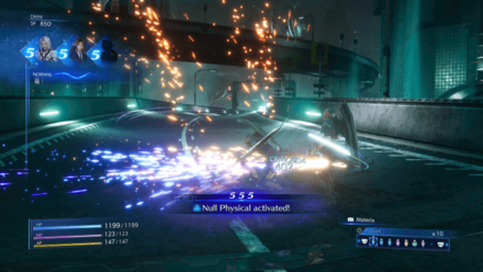 FFVII Crisis Core Reunion Battle Screenshot 2