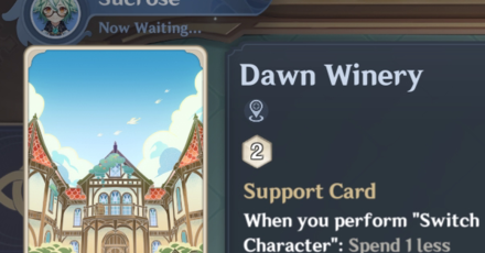 Genshin Impact List of Support Cards