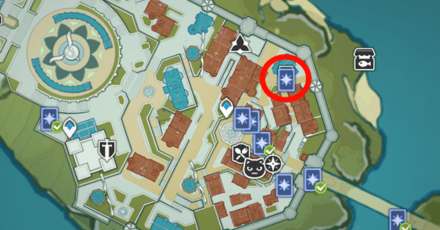 Genshin - Genius Invokation Patton Duel Location