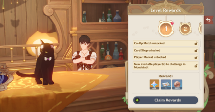 Genshin - Match Invitaiton Letter 1 - Get by Increasing Player Level