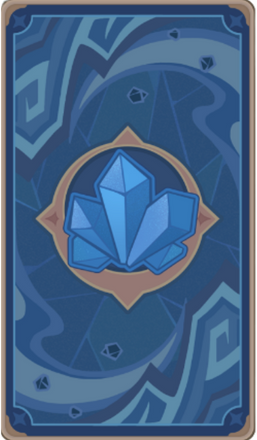 Genshin - Magical Crystal Chunk Card