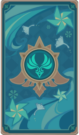 Genshin - Card Back - Mondstadt