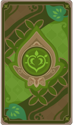 Genshin - Card Back - Sumeru