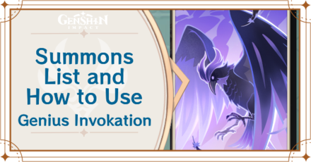 Version 4.2 Genius Invokation TCG Update Details