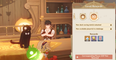 Genshin - TCG Player Level - Card Back