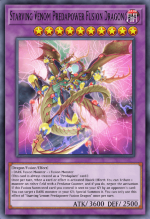 Starving Venom Predapower Fusion Dragon