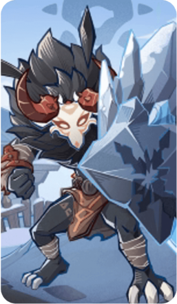 Genshin - Ice Shieldwall Mitachurl Card