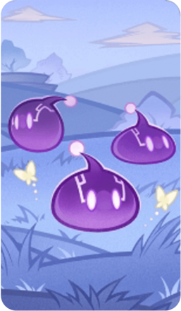 Genshin - Electro Slime Card