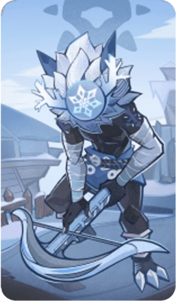 Genshin - Cryo Hilichurl Shooter Card