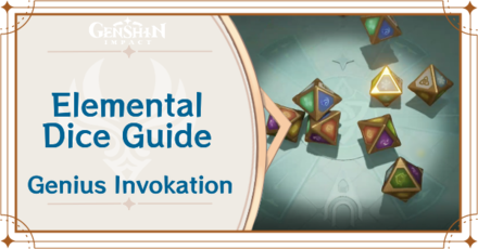 Genshin Impact - Elemental Dice